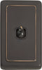 Tradco Switch Toggle 1 Gang 72x115mm