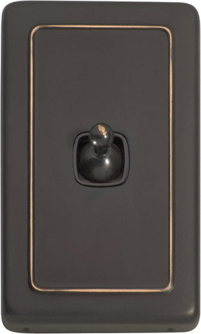 Tradco Switch Toggle 1 Gang 72x115mm