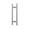 AUSTYLE ENTRANCE ROUND DOOR PULL HANDLE BACK TO BACK - AVAILABLE IN VARIOUS SIZES AND FINISHES - primehardware