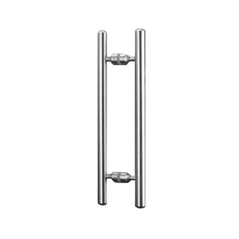 AUSTYLE ENTRANCE ROUND DOOR PULL HANDLE BACK TO BACK - AVAILABLE IN VARIOUS SIZES AND FINISHES - primehardware