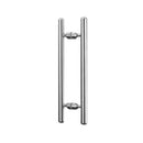 AUSTYLE ENTRANCE ROUND DOOR PULL HANDLE BACK TO BACK - AVAILABLE IN VARIOUS SIZES AND FINISHES - primehardware
