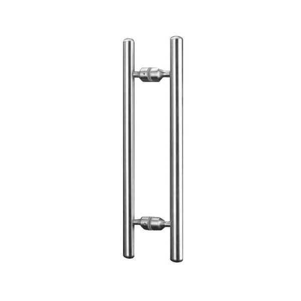 AUSTYLE ENTRANCE ROUND DOOR PULL HANDLE BACK TO BACK - AVAILABLE IN VARIOUS SIZES AND FINISHES