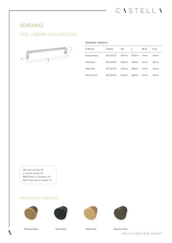 Castella Sorano Cup Pull Handle 