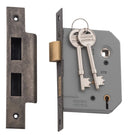 TRADCO 5 LEVER MORTICE LOCK BACKSET 57MM