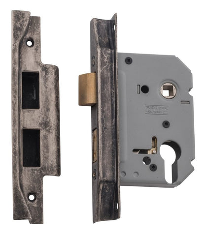TRADCO REBATED EURO MORTICE LOCK BACKSET 57MM