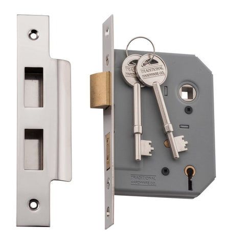 TRADCO 5 LEVER MORTICE LOCK BACKSET 57MM