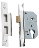 TRADCO REBATED EURO MORTICE LOCK BACKSET 46MM