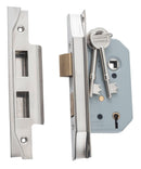 TRADCO REBATED 5 LEVER MORTICE LOCK BACKSET 46MM