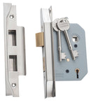 TRADCO REBATED 5 LEVER MORTICE LOCK BACKSET 57MM