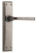 TRADCO MENTON LEVER DOOR HANDLE ON LONG BACKPLATE - CUSTOMISE TO YOUR NEEDS