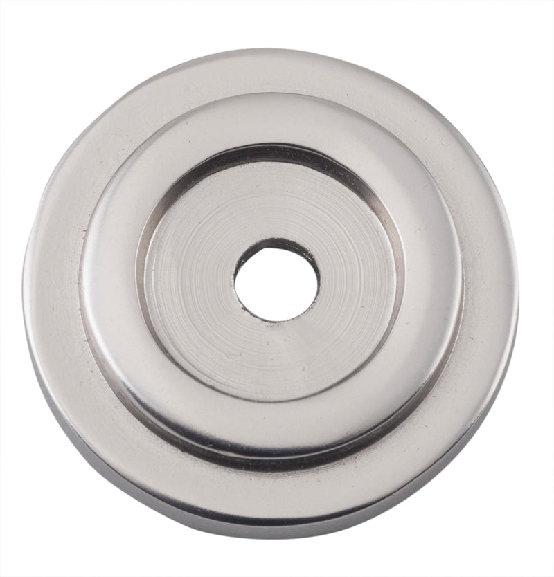 TRADCO DOMED CUPBOARD KNOB BACKPLATE