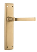 TRADCO MENTON LEVER DOOR HANDLE ON LONG BACKPLATE - CUSTOMISE TO YOUR NEEDS