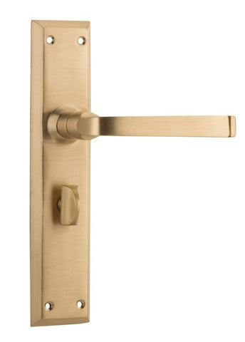 TRADCO MENTON LEVER DOOR HANDLE ON LONG BACKPLATE - CUSTOMISE TO YOUR NEEDS