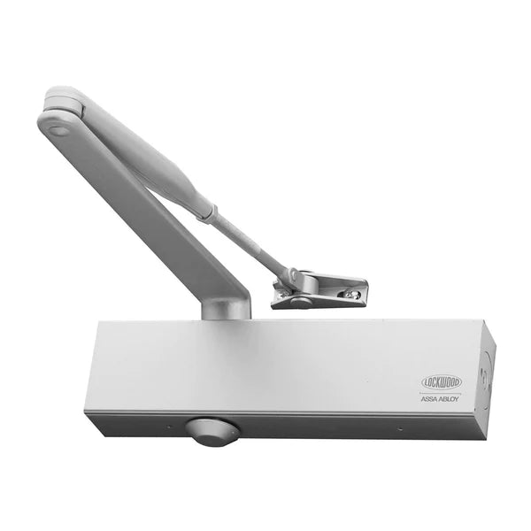 LOCKWOOD 726 DOOR CLOSER SILVER - AVAILABLE IN VARIOUS FUNCTIONS - primehardware