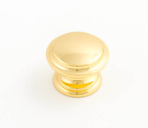 Castella Heritage Sovereign Cabinet Knob Polished Gold