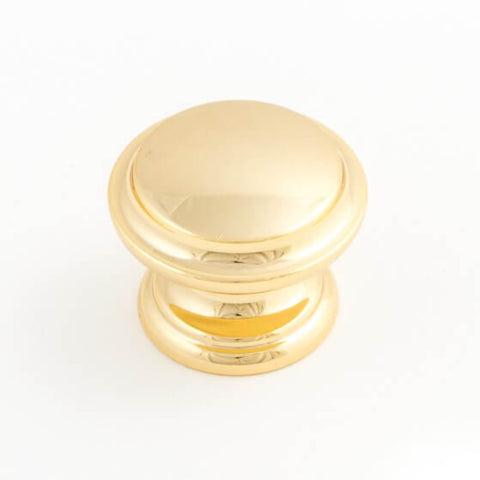 Castella Heritage Sovereign Cabinet Knob Polished Gold
