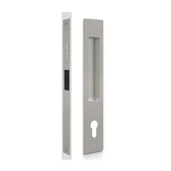 MARDECO 'M' SERIES FLUSH PULL EURO LOCK SET KEY LOCKING FOR TIMBER AND ALUMINUM DOORS - AVAILABLE IN VARIOUS FINISHES