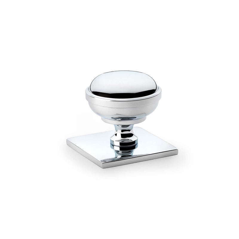Castella Hastings Cabinet Knob on Backplate 34mm