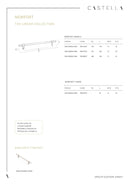 Castella Linear Newport Cabinet Handle