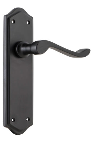 TRADCO HENLEY LEVER DOOR HANDLE ON SHOULDERED BACKPLATE