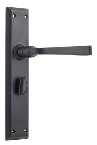 TRADCO MENTON LEVER DOOR HANDLE ON LONG BACKPLATE - CUSTOMISE TO YOUR NEEDS