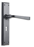 TRADCO MENTON LEVER DOOR HANDLE ON LONG BACKPLATE - CUSTOMISE TO YOUR NEEDS