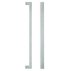 LOCKWOOD ENTRANCE PULL HANDLE 143X300SSS 300MM SATIN STAINLESS STEEL PAIR - primehardware