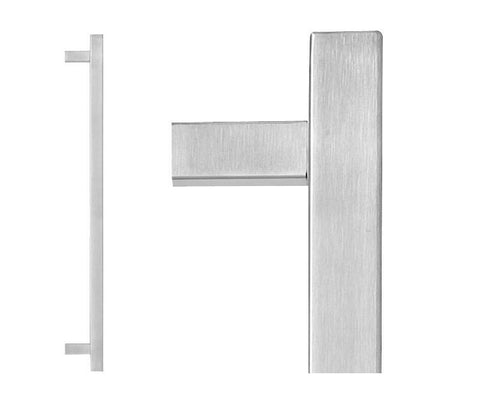 LOCKWOOD ENTRANCE PULL HANDLE 145X225SSS 225MM SATIN STAINLESS STEEL PAIR - primehardware