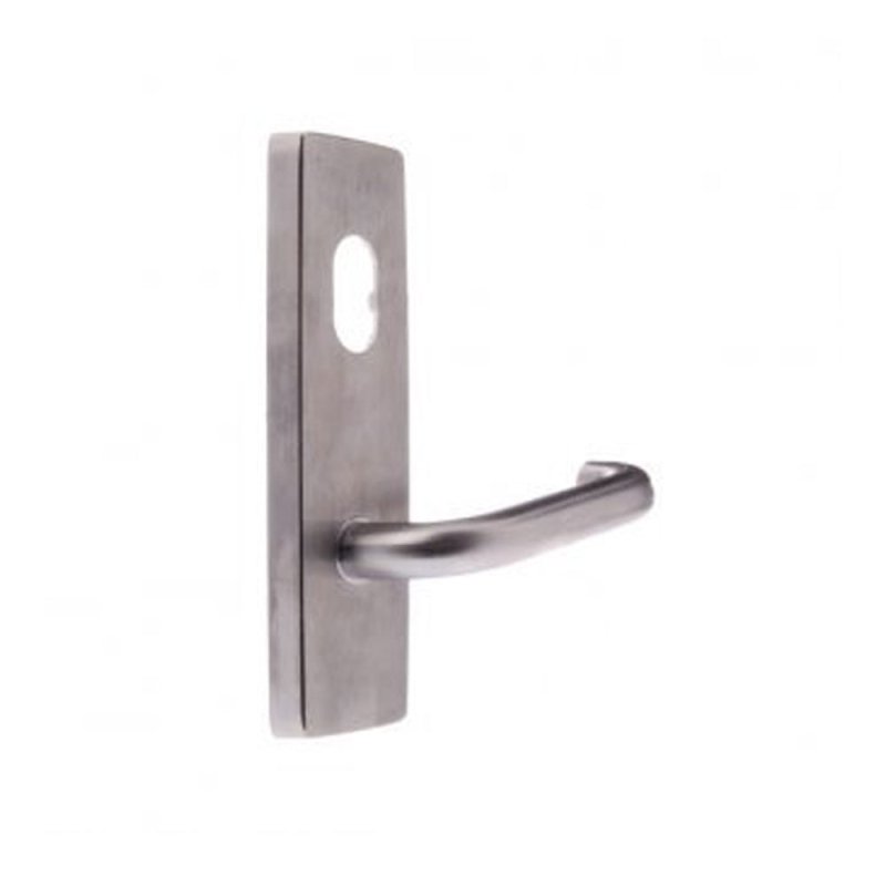 LOCKWOOD 1801 SQUARE END PLATE WITH CYLINDER HOLE AND 70 LEVER 1801/70SC - primehardware
