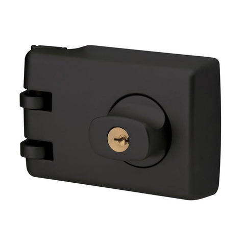 LOCKWOOD DOUBLE CYLINDER DEADLOCK 60MM MATT BLACK DISPLAY PACK 355 - NMBKDP - primehardware