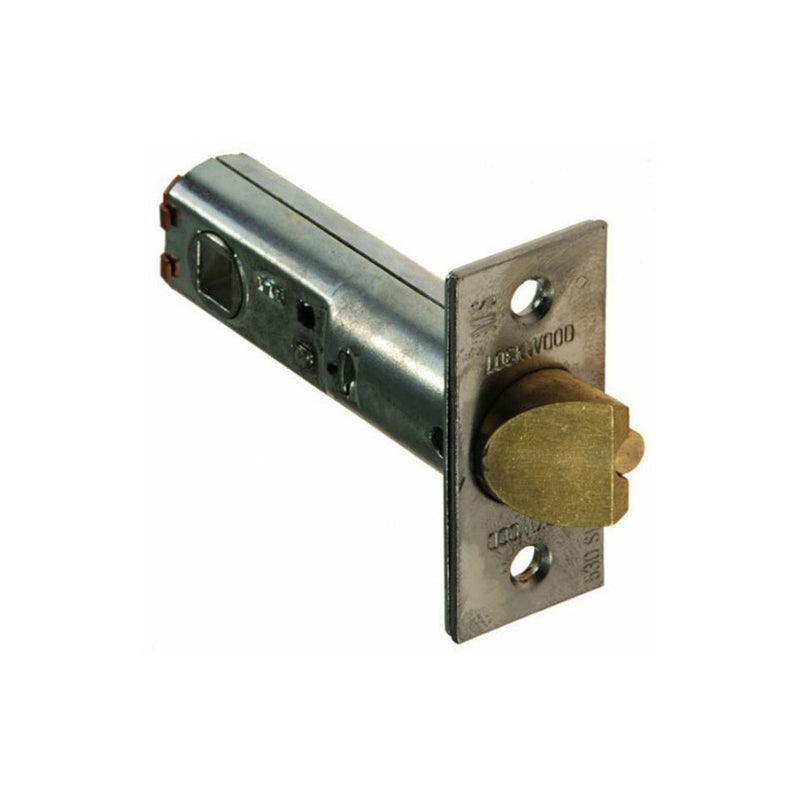 LOCKWOOD TUBULAR DEAD LATCH BACKSET 60MM SUITS 530 930 SATIN CHROME 530-12SC