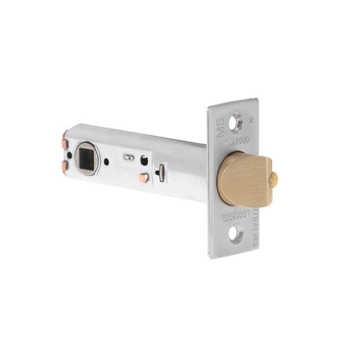 LOCKWOOD TUBULAR DEAD LATCH 70MM BACKSET SUITS 530 930 SATIN CHROME 530 - 222SC - primehardware