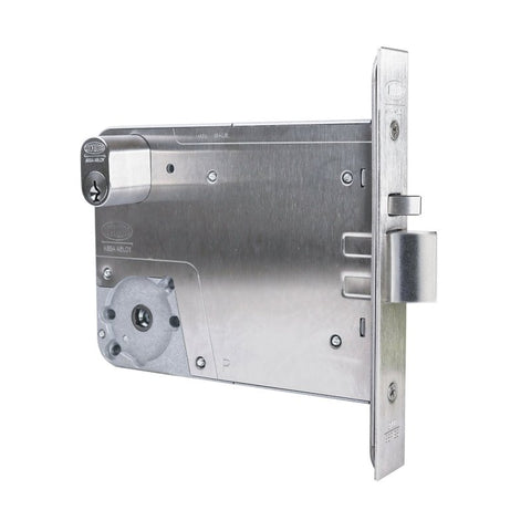 Lockwood Universal Primary Mortice Lock 127Mm Backset Stainless Steel 5772Ss - primehardware