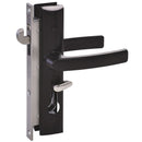 LOCKWOOD SECURITY SCREEN DOOR LOCK BLACK W/ CYLINDER 8654BLKC - primehardware