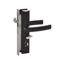 LOCKWOOD SECURITY SCREEN DOOR LOCK NO CYLINDER BLACK 8654BLK - primehardware