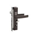 LOCKWOOD SECURITY SCREEN DOOR LOCK BROWN W/ CYLINDER 8654BRNC - primehardware