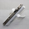 LOCKWOOD SECURITY SCREEN DOOR LOCK WHITE W/ CYLINDER 8654WHC - primehardware