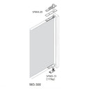 Lockwood 985 - 300SSS Aluminium Timber Door Hinge Pivot Kit - primehardware