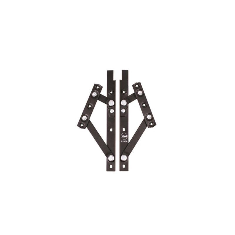 Yale Nexus Hca Windows Stays Black Powdercoat Finish - primehardware