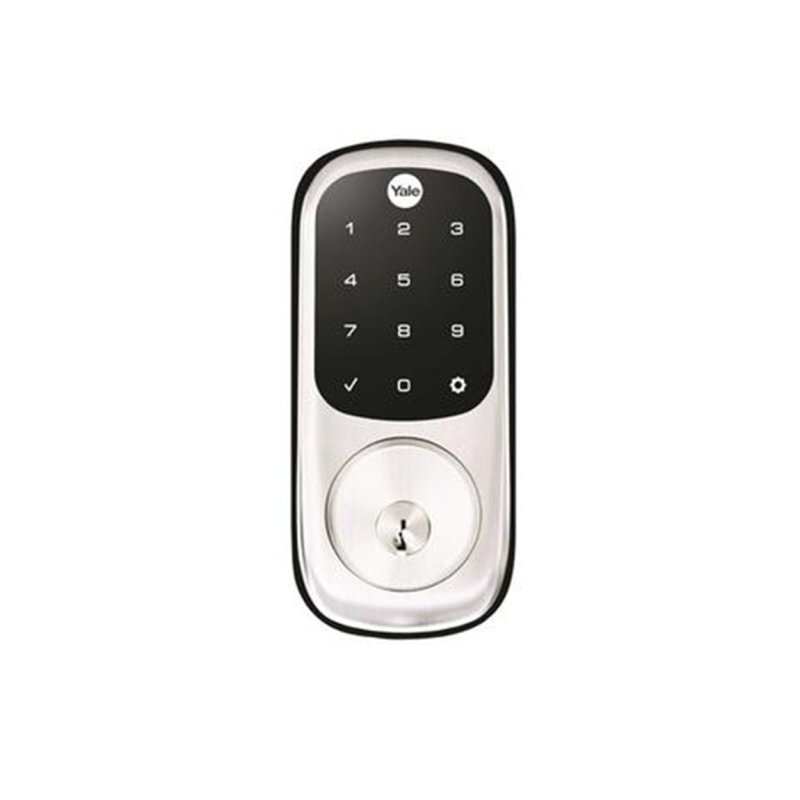 Yale Assure Keyed Electronic Deadbolt Satin Chrome - primehardware