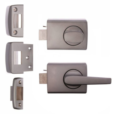 LOCKWOOD 002 DEADLATCH SINGLE CYLINDER KNOB AND LEVER - CUSTOMISE TO YOUR NEEDS - primehardware