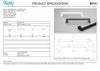 KETHY B714 AHLEN PULL HANDLE 160MM