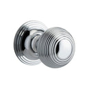 Iver Guildford Door Knob On Round Rose Concealed Fix - primehardware