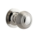 Iver Guildford Door Knob On Round Rose Concealed Fix - primehardware
