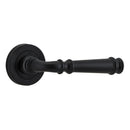 Iver Verona Door Lever Handle On Round Rose Pair - primehardware
