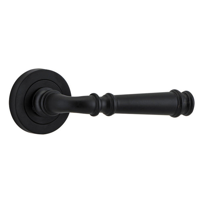 IVER VERONA DOOR LEVER HANDLE ON ROUND ROSE PAIR - CUSTOMISE TO YOUR NEEDS