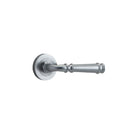 Iver Verona Door Lever Handle On Round Rose Pair - primehardware