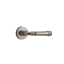 Iver Verona Door Lever Handle On Round Rose Pair - primehardware