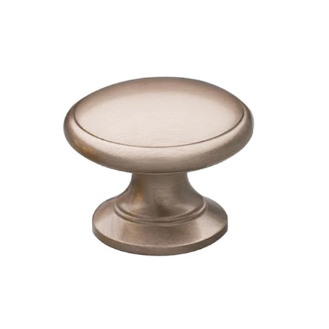 KETHY BK44 CABINET CONVEX KNOB SOLID BRASS 31MM