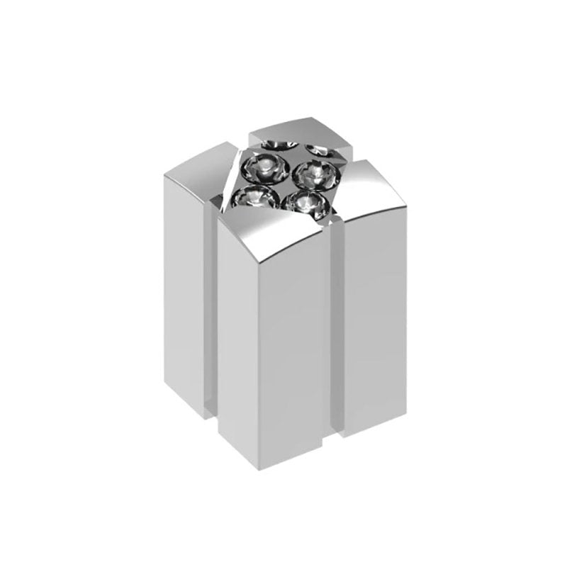 KETHY BL1300 CABINET POLARIS KNOB 13.5MM 4 STONE